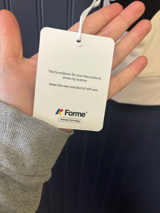 Forme Power Bra In Sand Color - Picture 3 of 5